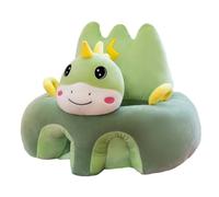 Okeeyseda Canapé Chaise de Soutien Peluche Dessin Animé Animal Chaise Assise Apprentissage Siège Assis Vert