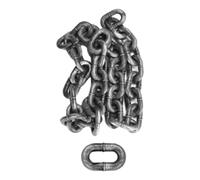 Okeeyseda Corde de Traction pour Chien, Simulation de Chaîne Épaisse, Grande Chaîne en Fer, Farce Amusante, Marche de Chien, Fournitures pour Animaux de Compagnie, Corde en Argent Ancien