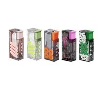 Okeeyseda Distributeur de Dentaire 5 Pièces Contenant une Boîte de Rangement Rechargeable Automatiquement pour Soins D'Hygiène Bucco-Dentaire