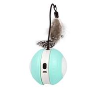 Okeeyseda Jouet Électrique pour Chat - Jouet Interactif - Balle pour Chat - Balle pour Chat à Mouvement Automatique - Rechargeable par USB - 2 Modes - Jouet pour Chat