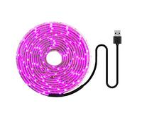 Okeeyseda LED éLèVent la LumièRe 5V USB éLèVent la Bande Lumineuse 2835 Lampes Phyto à LED pour Plantes à Effet de Serre Hydroponique de Plus en Plus 100 Cm
