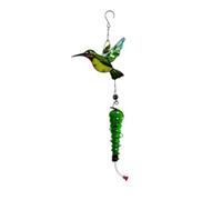 Okeeyseda Mangeoire à Oiseaux en Verre Métallique, Artisanat en Verre Suspendu Externe, Mangeoire à Eau, Mangeoire à Oiseaux Suspendue, Ornements A