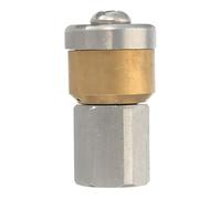 Okeeyseda Nettoyeur en Acier Drain D'éGout Tuyau de Nettoyage Buse Rotative Jetter 3 Jet 1/8 Pouce F