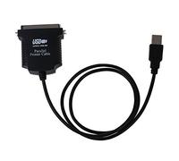 Okeeyseda New Adaptateur Convertisseur De Carte USB Express Card DB36 Printer pour Port ParallÈLe, Noir