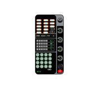 Okeeyseda Nouveau Changeur de Voix M13, Changeur de Voix de Carte Vocale en Direct, Changeur de Voix de Microphone Portable avec Contrôleur DJ à Port BT 3,5 mm