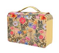 Okeeyseda Organisateur de Trousse à Crayons de Couleur à 250 Emplacements avec Fermeture à GlissièRe à 5 Couches - Sac de Rangement pour Stylos de Grande Capacité pour éTudiant Artiste B