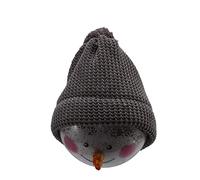 Okeeyseda Ornements Grain Boule De Bonhomme De Neige Poupée Pendentif Festival des De Noël Décorations De Fêtes Fournitures pour (Gris)