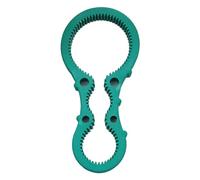 Okeeyseda Ouvre-Bouteille Multiple, Couvercles de Bocaux Portables, Boîte en Étain, Pratique, Flexible, Twister, Bouchon à Vis en Caoutchouc, Dispositif Vert