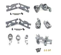 Okeeyseda PièCes de Mise à Niveau de L'Assemblage du SièGe du Moyeu de la Base C du Bras Oscillant de Direction en MéTal pour Voiture 144001 1/14 RC, Gris