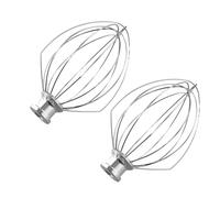 Okeeyseda pour K5AWW Remplacement de Fouet de pour Cuisine 5QT 5K5SS 5KPM5 MéLangeur pour 5 Pintes de Levage Machines Fouet 2 PièCes