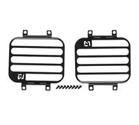 Okeeyseda pour MN D90 D99S MN99S 1/12 PièCes de Mise à Niveau de Voiture TéLéCommande Gardes de Lampe Couvercle de Phare Accessoires de Grille de Protection