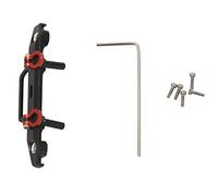 Okeeyseda pour SCX24 90081 1/24 TéLéCommandéE PièCes de Mise à Niveau de Voiture sur Accessoires de Pare-Chocs en MéTal