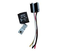 Okeeyseda Relais Automobile Étanche 12V 40A, 4 Broches, Relais de Voiture avec Support en Fer, Support Métallique de Relais Automobile