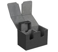 Okeeyseda Stockage de Cartes de Collection Boîte de Cartes à Collectionner Organisateur de Transport de Cartes pour Plus de 160 Cartes Noir