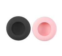 Okeeyseda Support de Collier de Chat, pour Support de Collier de Chat Air Tag Compatible avec Le Traqueur GPS, Lot de 2 Housses de Protection Noir et Rose