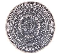 Okeeyseda Tapis Ronds Tapis de Chambre Tapis de Cercle de Mandala BohèMe AdaptéS Aux Tapis Ronds de Café de Salon de Famille