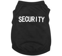 Okeeyseda VêTements d'hiver pour Animaux de Compagnie Chiot Chien Chat Gilet T-Shirt Manteau Robe Pull VêTements Security, Noir XS