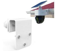 OkeMeeo Support de gouttière en aluminium pour caméra Eufy SoloCam S340/SoloCam E30/SoloCam E42/S340/4G LTE Cam S330, 1 paquet
