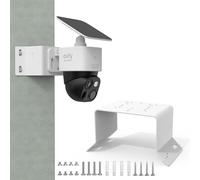 OkeMeeo Support mural d'angle pour Eufy SoloCam S340/SoloCam E30/4G LTE Cam S330/E330 Professional (appareil photo non inclus)
