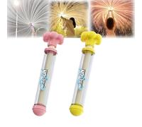 OKESYO Lot de 2 pistolets à eau avec effet feu d'artifice - Jouet romantique pour piscine - Jouet d'eau pour enfants - Pour les fêtes de piscine, les fêtes, les fêtes de famille