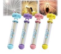 OKESYO Lot de 4 pistolets à eau avec effet feu d'artifice - Jouet romantique pour piscine - Jouet pour enfants - Pour les fêtes de piscine, les fêtes, les fêtes de famille