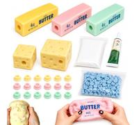 OKESYO Squishy Kit de fabrication artisanale pour adultes et enfants, machine à squishy avec 9 formes et accessoires, kit de fabrication de slime pour cadeau