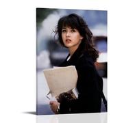OKFPLM Sophie Marceau- Poster sur toile de style rétro - Décoration murale asiatique vintage pour chambre à coucher et salon - 20 x 30 cm - Style 10