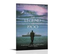 OKFPLM The Legend of 1900 Poster sur toile style rétro pour décoration de chambre à coucher et salon 20 x 30 cm Cadre style 17
