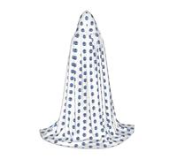 OKFSTY Cape à capuche avec impression mauvais yeux pour adolescents, cape à capuche d'Halloween pour adolescents, adaptée pour les fêtes à thème, Comic Con