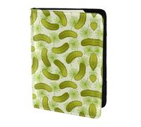 OKFSTY Étui de passeport tendance en cuir de vache imprimé pour sushi et aneth - 14 cm, Noir , Taille unique