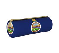 OKFSTY Trousse à crayons avec drapeau de l'État du Kansas, fournitures scolaires, organisateur de stylos, trousse à crayons mignonne pour étudiants, blanc, Taille unique, Organiseur de sac