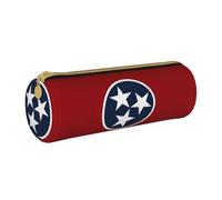 OKFSTY Trousse à crayons avec drapeau de l'État du Tennessee, fournitures scolaires, fournitures scolaires, organisateur de stylos, trousse à crayons mignonne pour étudiants, blanc, Taille unique