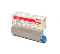 43381905 OKI C5600 CARTOUCHE DE TONER JAUNE