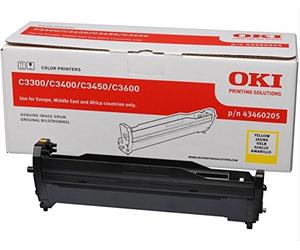 OKI 43460205 - C33/34 YELLOW EP CARTRIDGE