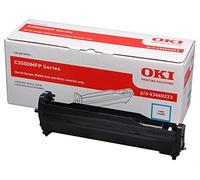 OKI - 43460223 - bildtrommeleinheit Tambour d'imagerie Cyan/Couleur : Cyan/Rango : env. 15 000 Pages (en Un Moyenne de 3 Pages par Travail) pour c3520 mFP/mFP/C3530