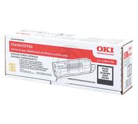 OKI 43865708 Toner noir, 8.000 Feuilles/5% pour C 5650/5650 DN/N/5750/5750 DN/N