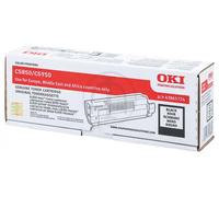 OKI 43865724 Toner noir, 8.000 Feuilles/5% pour OKI C 5850