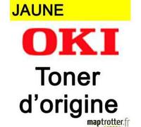 OKI - 43872305 - Toner jaune - produit d'origine - 2 000 pages