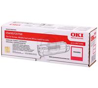 OKI 43872306 Toner magenta, 2.000 Feuilles/5% pour C 5650/5650 DN/N/5750/5750 DN/N