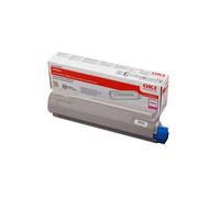 OKI 44059210 Cartouche Toner Magenta Original pour MC860, Rendement 10000 pages, Technologie d'impression LED, Gris, 388x70x110mm