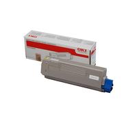 OKI 44315305 Cartouche Toner Original Jaune, Rendement 6000 Pages ISO/IEC19798, Technologie Laser, Compatible OKI C610, Dimensions Colis 302x135x74mm