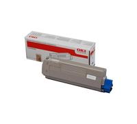 OKI 44315308 Cartouche Toner Noir Original 8000 pages ISO/IEC 19798 pour C610, Technologie Laser