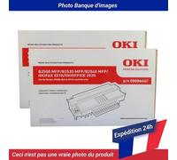 Oki B2500 MFP Toner Cartridge Black 2 Pack
