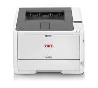 OKI B432dn - Imprimante - Noir et blanc - Recto-verso - LED - A4/Legal - 1200 x 1200 ppp - jusqu'à 40 ppm - capacité : 350 feuilles - USB 2.0, Gigabit LAN G