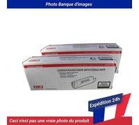 Oki C5250/C5450/C5510/C5540 Toner Black 2 Pack