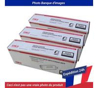 Oki C5250 C5450 C5510 C5540 Toner Black High Yield 3 Pack