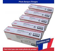 Oki C5250 C5450 C5510 C5540 Toner Black High Yield 5 Pack