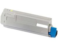 OKI C5800/C5900/C5550MFP Cartouche de toner jaune générique - Remplace 43324421