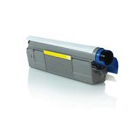 OKI C712 Cartouche de toner jaune générique - Remplace 46507613