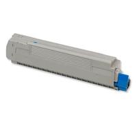 OKI cartouche de toner cyan 6000 pages pour C8600/C8800 - 43487711
